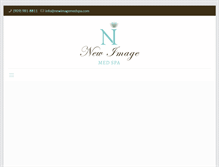 Tablet Screenshot of newimagemedspa.com